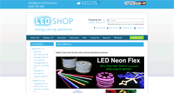 Desktop Screenshot of led-shop.com.au